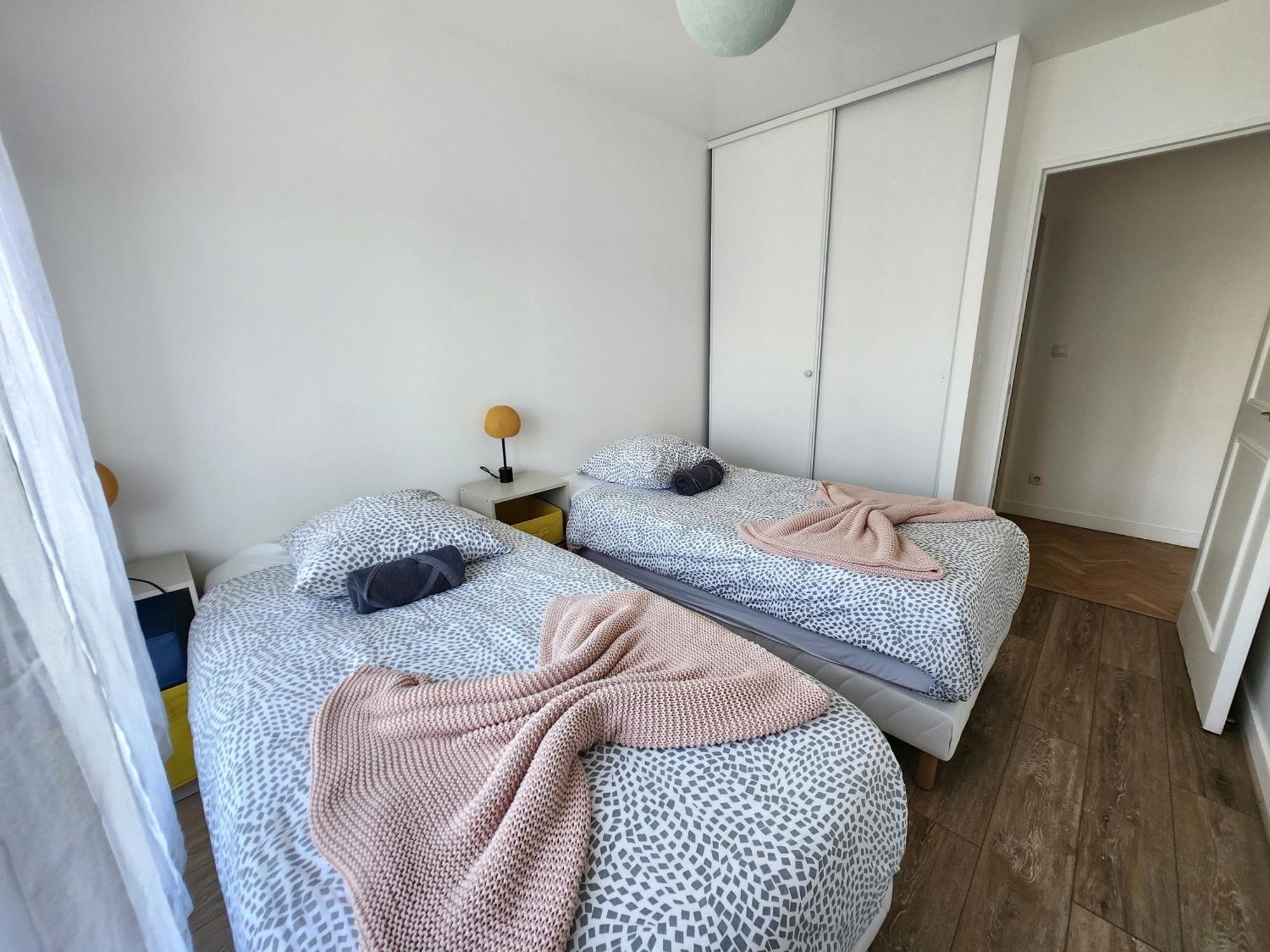 5' Disneyland Cozy Appartment Montevrain Bagian luar foto
